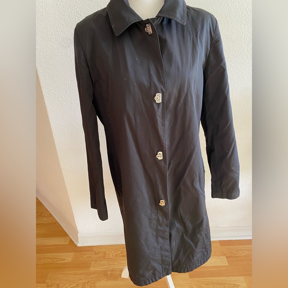 Black Rain Coat